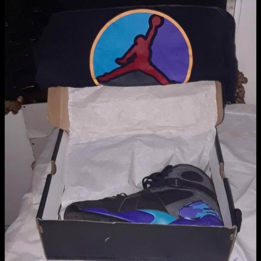 Jordan Retro 8s "Aqua"
